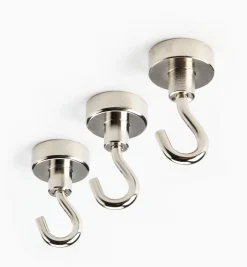Lee Valley Magnet-Mounted Hooks