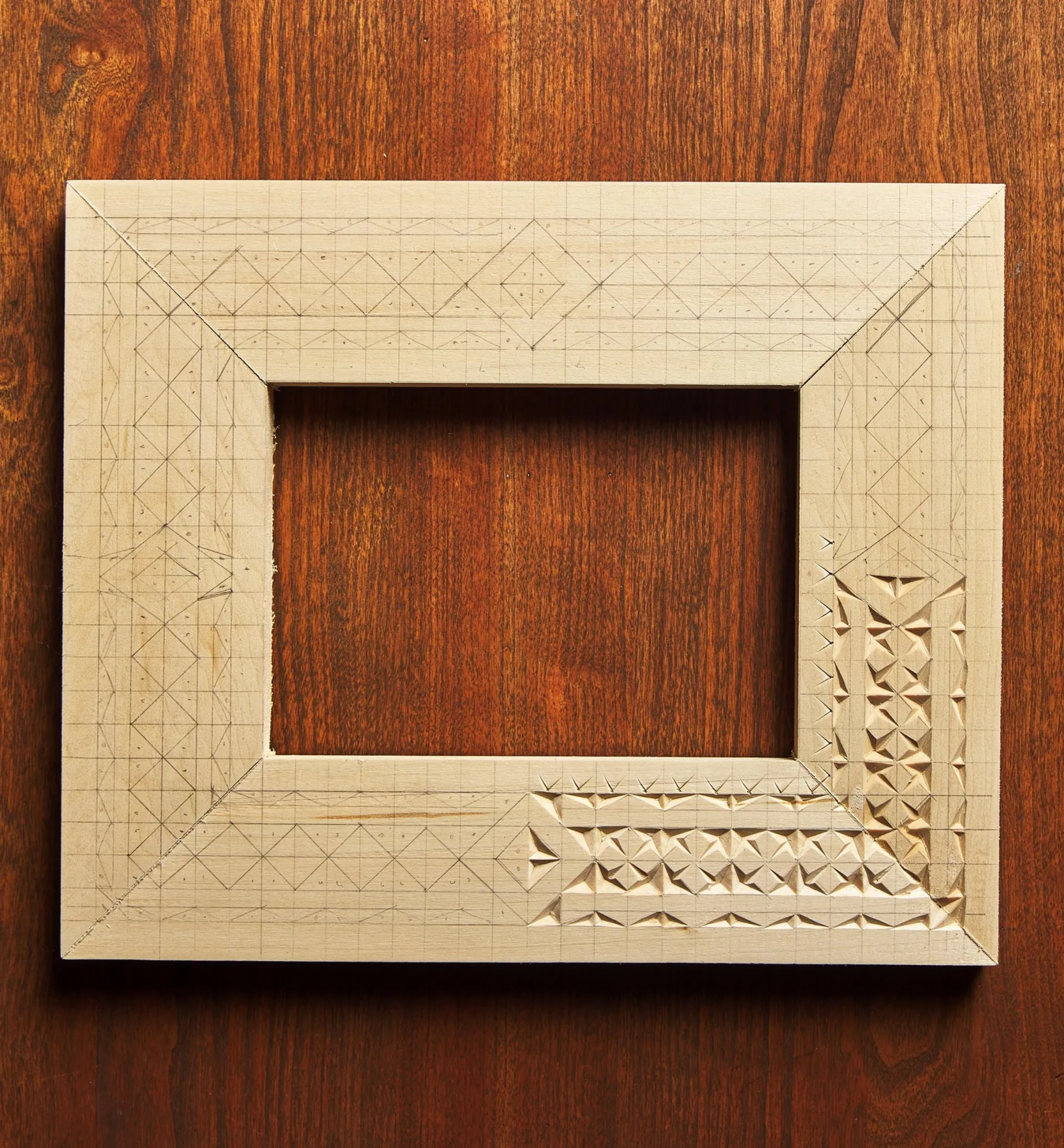 Lee Valley Make It Yourself Chip Carving A Picture Frame Kit