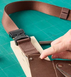 Lee Valley Make It Yourself Gardener's Leather Tool Belt Kit