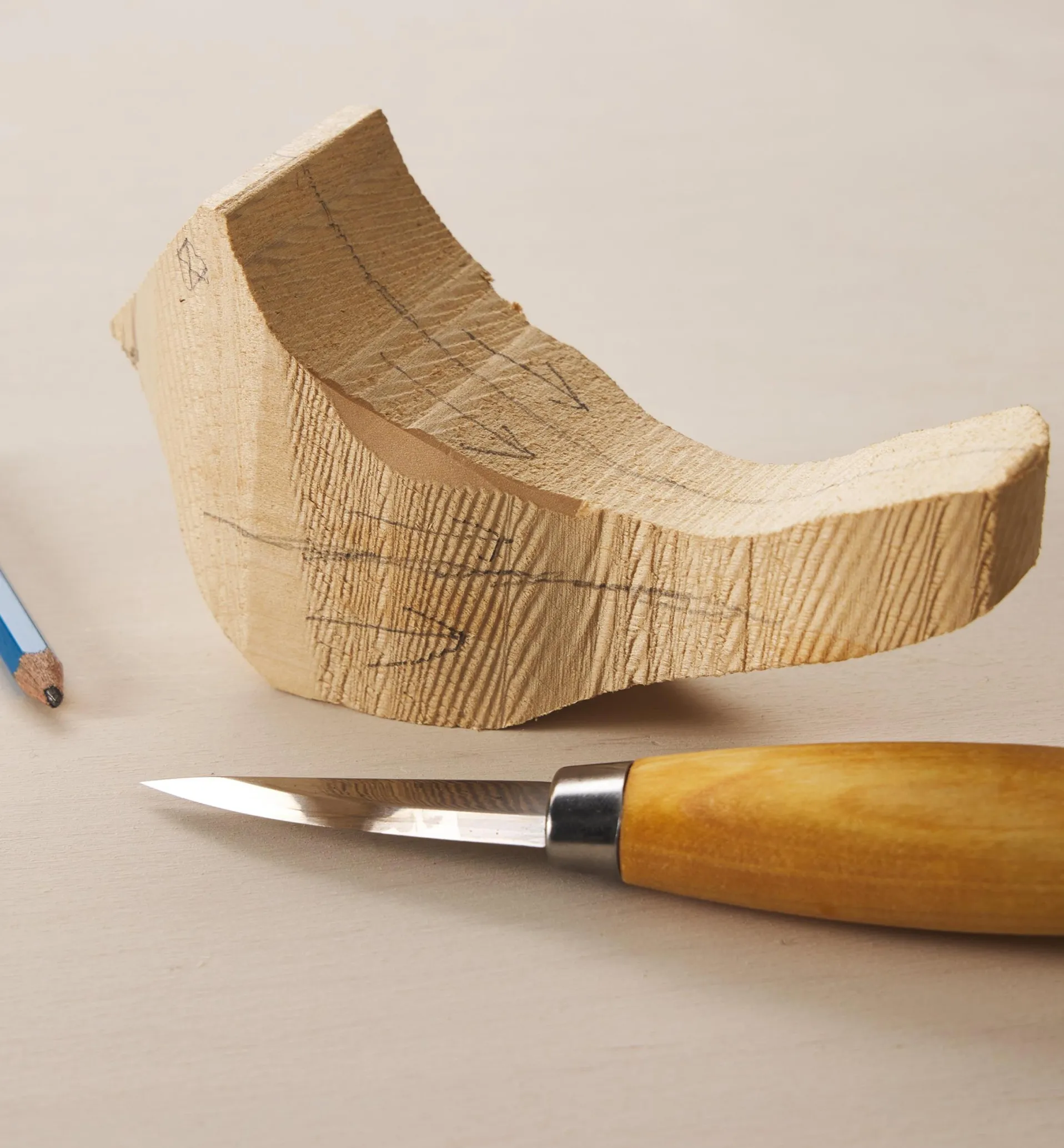 Lee Valley Make It Yourself Hand-Carved Basswood Birds Kit