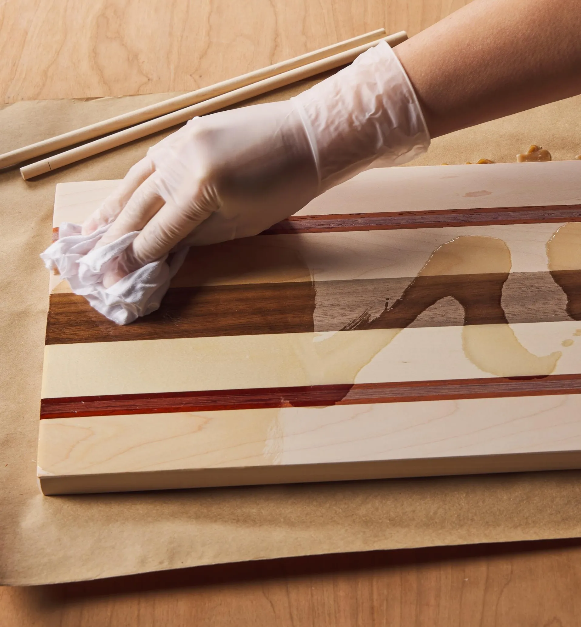 Lee Valley Make It Yourself Laminated Cutting Board Kit