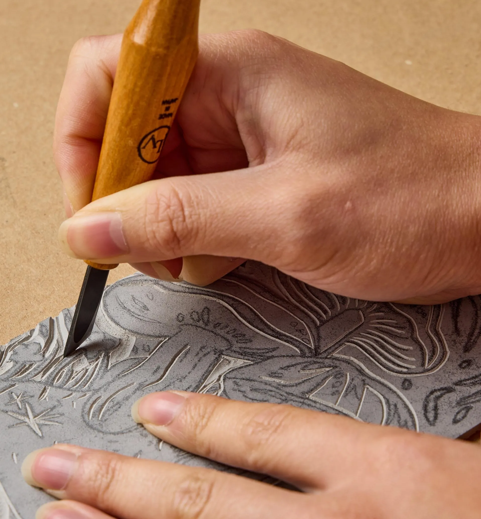 Lee Valley Make It Yourself Linocut Printmaking Kit