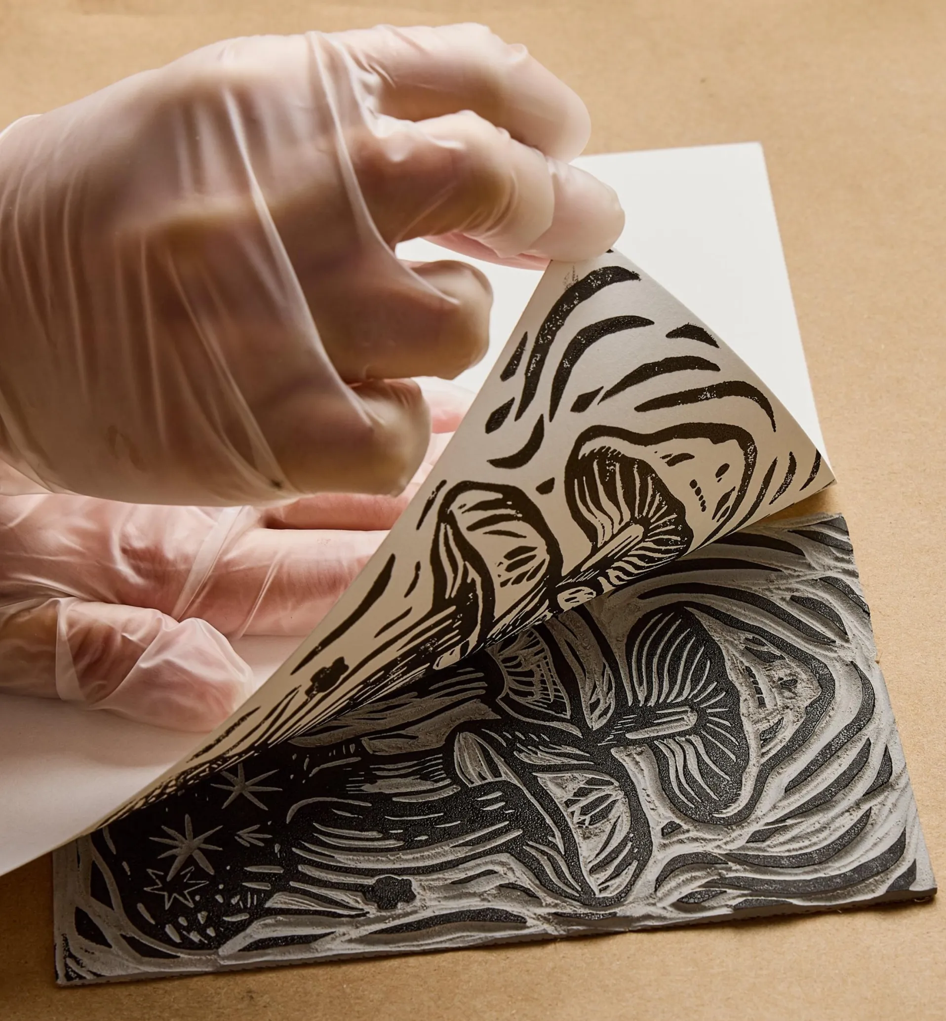 Lee Valley Make It Yourself Linocut Printmaking Kit