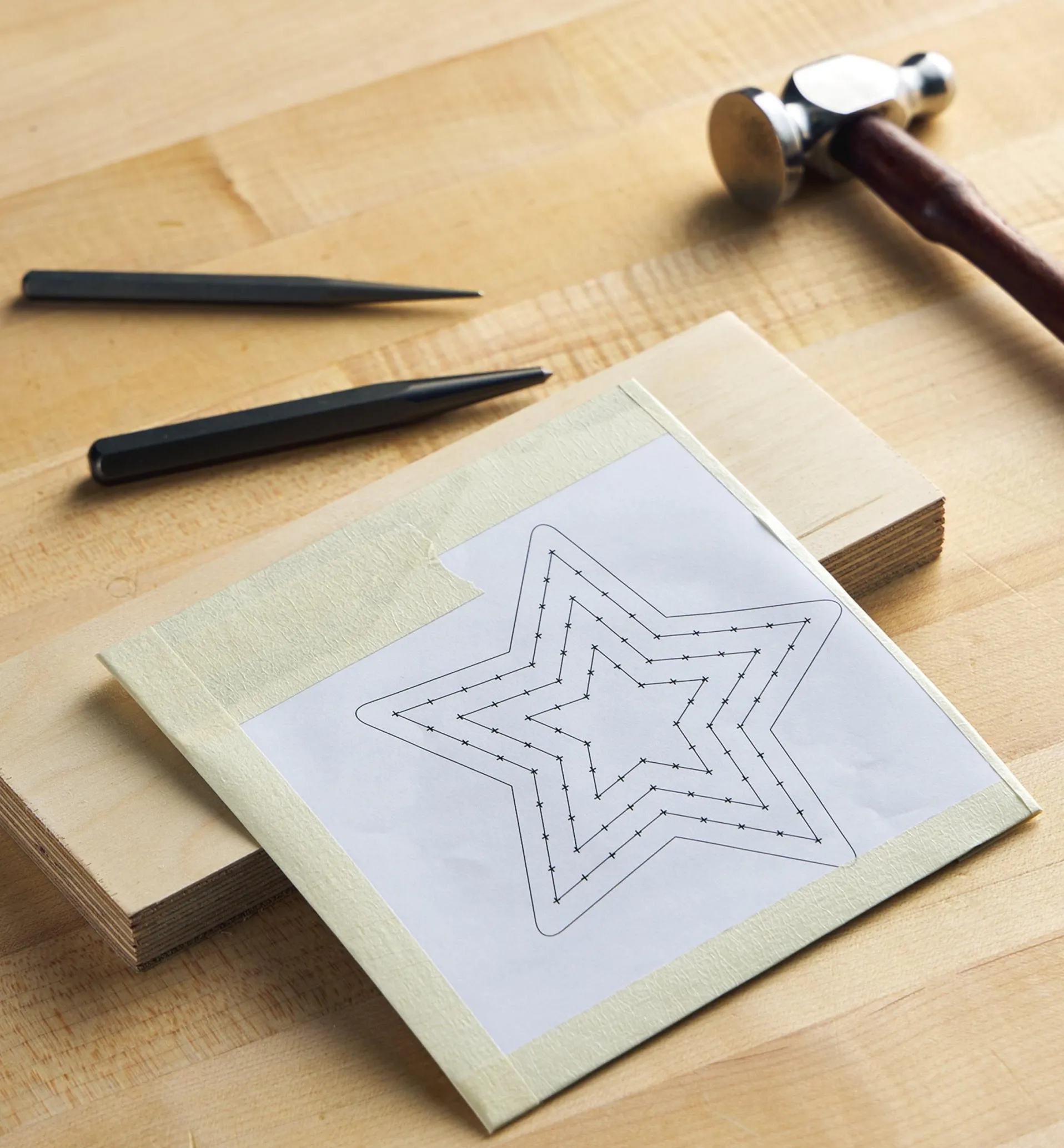 Lee Valley Make It Yourself Pierced-Tin Ornaments Kit