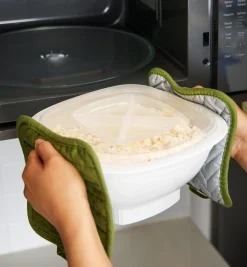 Lee Valley Microwave Popcorn Popper