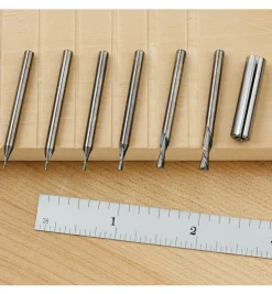 Lee Valley Mini Downcut Spiral Bits