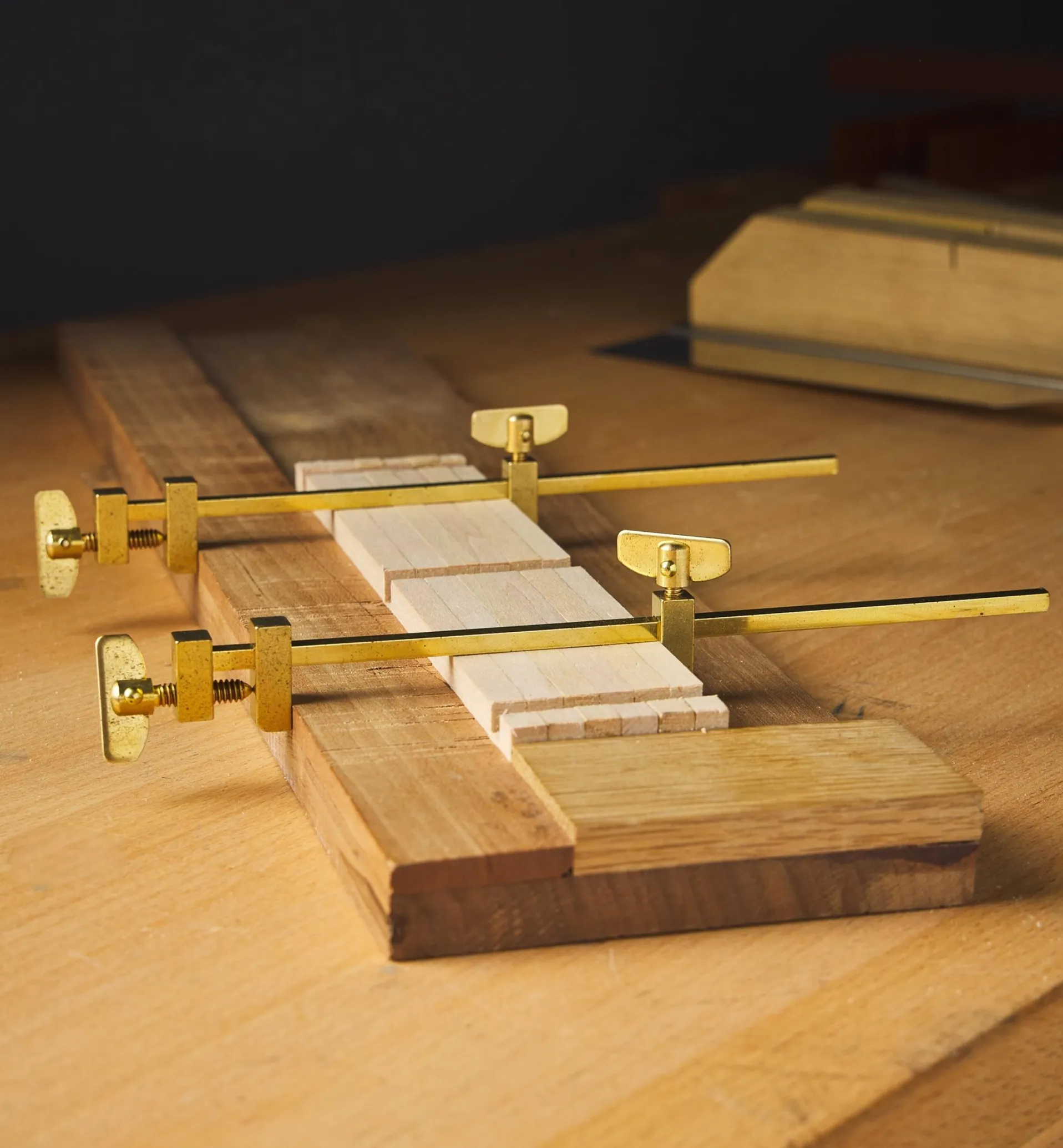 Lee Valley Miniature Brass Bar Clamps