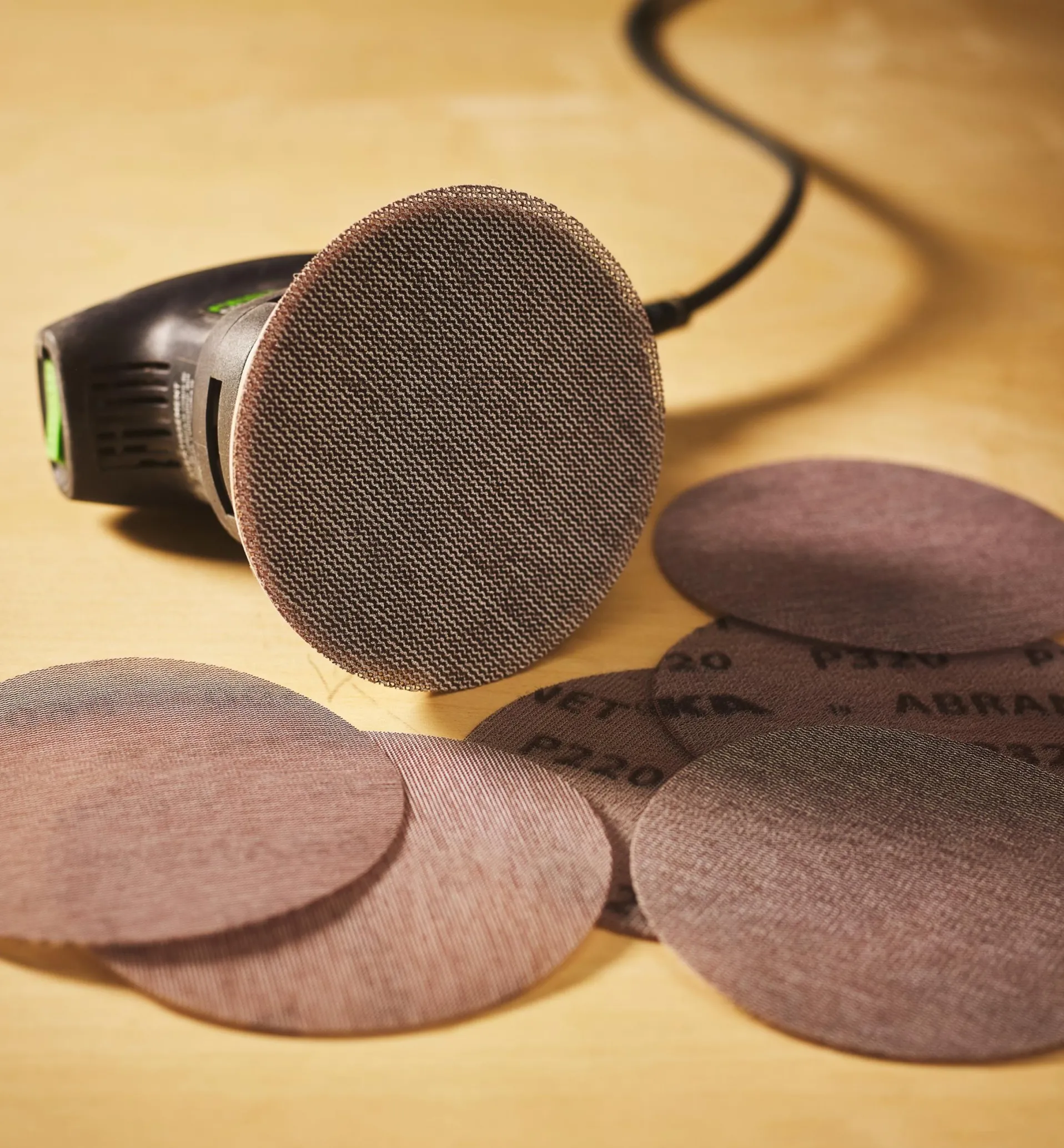 Lee Valley Mirka 5" Fine Abranet Grip Discs