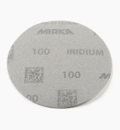 Lee Valley Mirka 5" No-Hole Iridium Grip Discs