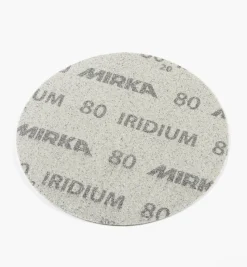 Lee Valley Mirka 6" No-Hole Iridium Grip Discs