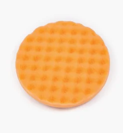 Lee Valley Mirka 6" Orange Waffle-Faced Foam Polishing Pad