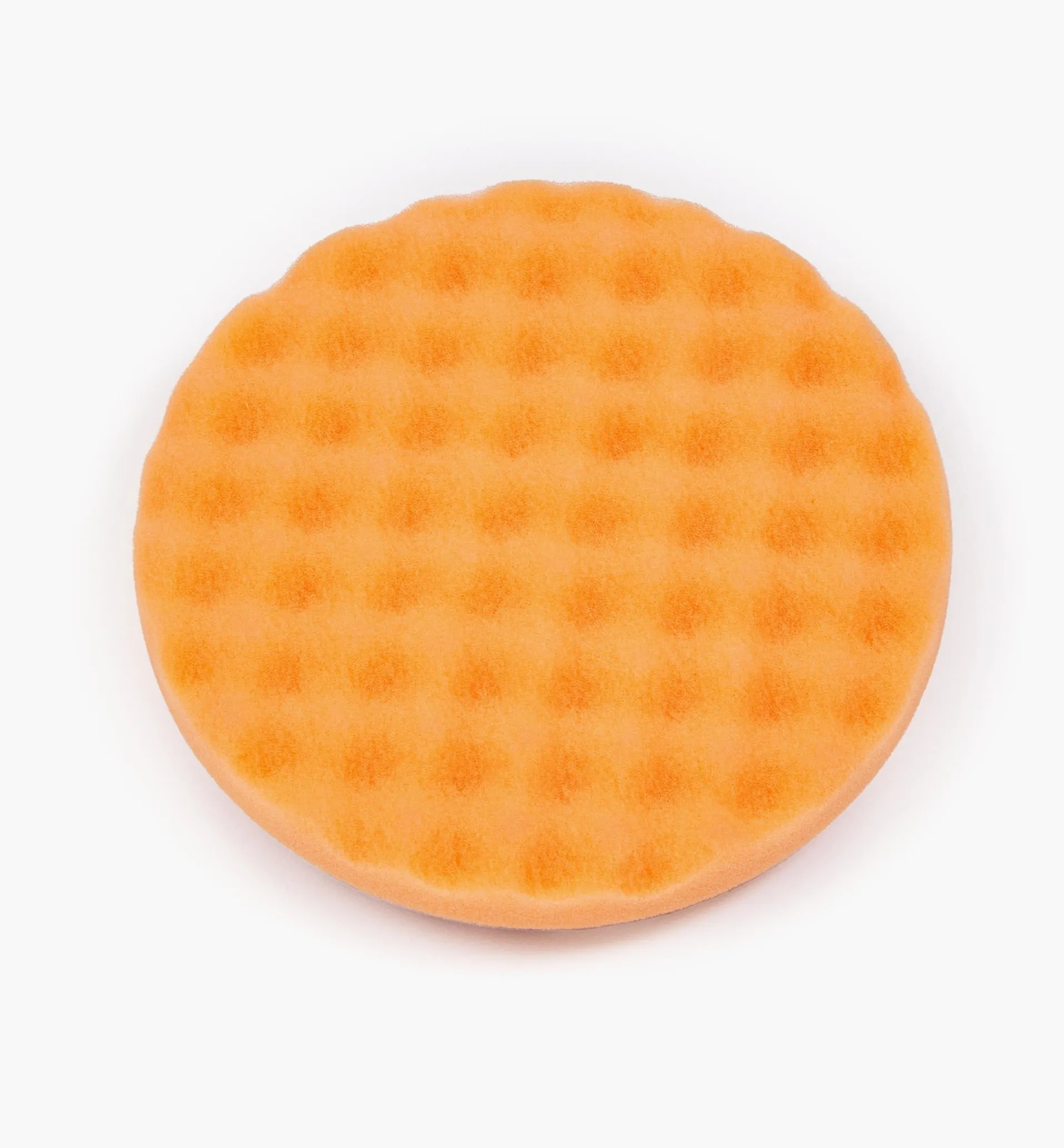 Lee Valley Mirka 6" Orange Waffle-Faced Foam Polishing Pad