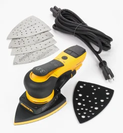 Lee Valley Mirka DEOS 4" × 6" × 6" Delta Sander, 3mm Orbit