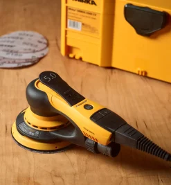 Lee Valley Mirka DEROS 5" Electric Sander, 5mm Orbit, With Systainer Case