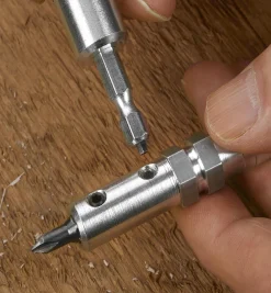 Lee Valley Montana Brand Self-Centering Drill & Driver Bit Set