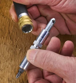 Lee Valley Montana Brand Self-Centering Drill & Driver Bit Set