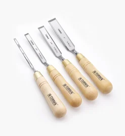 Lee Valley Narex Cranked-Neck Paring Chisels