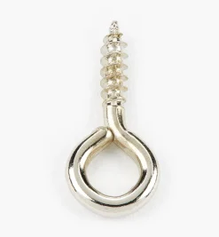 Lee Valley Nickel-Plated Screw Eyes