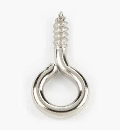 Lee Valley Nickel-Plated Screw Eyes