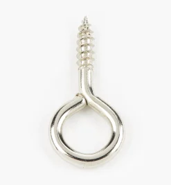 Lee Valley Nickel-Plated Screw Eyes