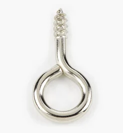 Lee Valley Nickel-Plated Screw Eyes