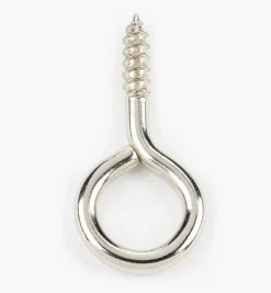 Lee Valley Nickel-Plated Screw Eyes