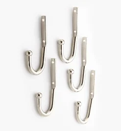 Lee Valley Nickel-Plated Utility Hooks
