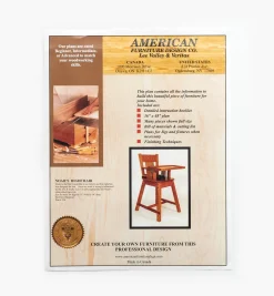 Lee Valley Noah's High Chair Plan