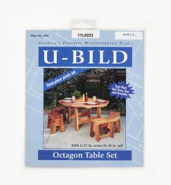 Lee Valley Octagon Table Set Plan