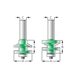 Lee Valley Ogee Rail & Stile Set
