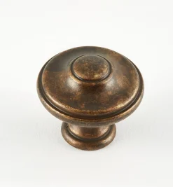 Lee Valley Old Brass Knobs