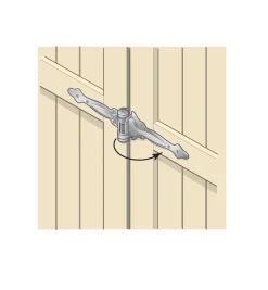Lee Valley Ornamental Strap Hinges For Gates