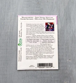 Lee Valley OSC Flower Seed Packets