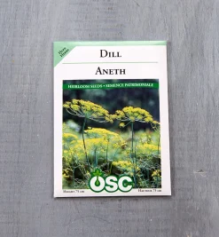 Lee Valley OSC Herb Seed Packets