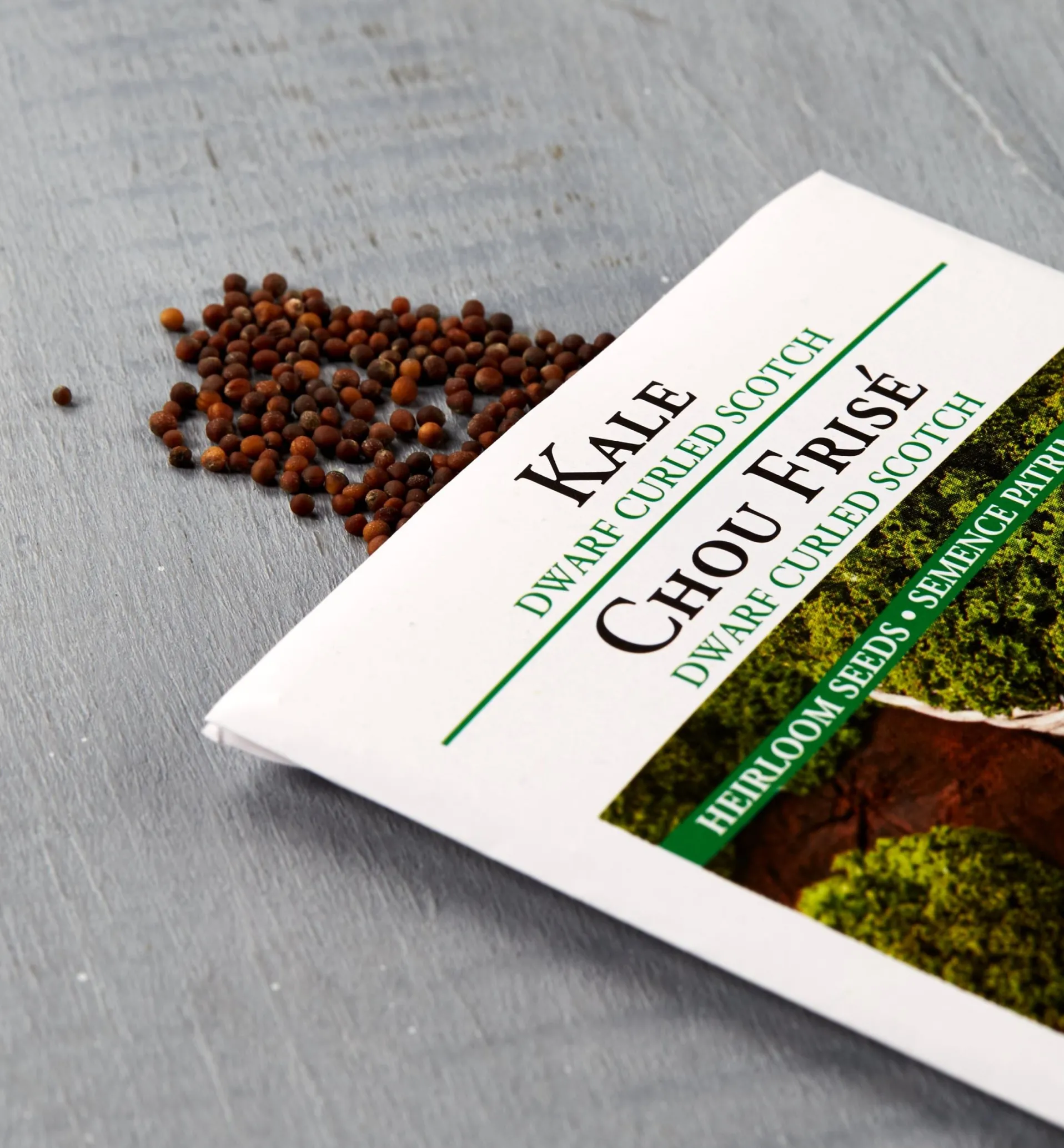 Lee Valley OSC Kale Seed Packet