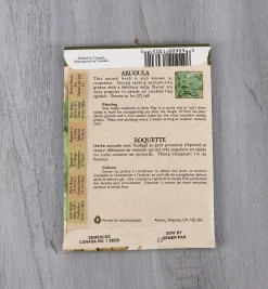 Lee Valley OSC Organic Vegetable Seed Packets