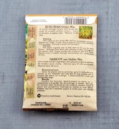 Lee Valley OSC Organic Vegetable Seed Packets
