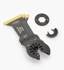 Lee Valley Oscillating Multi-Tool Titanium Nitride Coated Bimetal Cutters By Imperial Blades