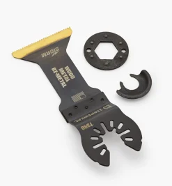Lee Valley Oscillating Multi-Tool Titanium Nitride Coated Bimetal Cutters By Imperial Blades