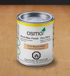 Lee Valley Osmo Lightly Steamed Beech Wood Wax Finish