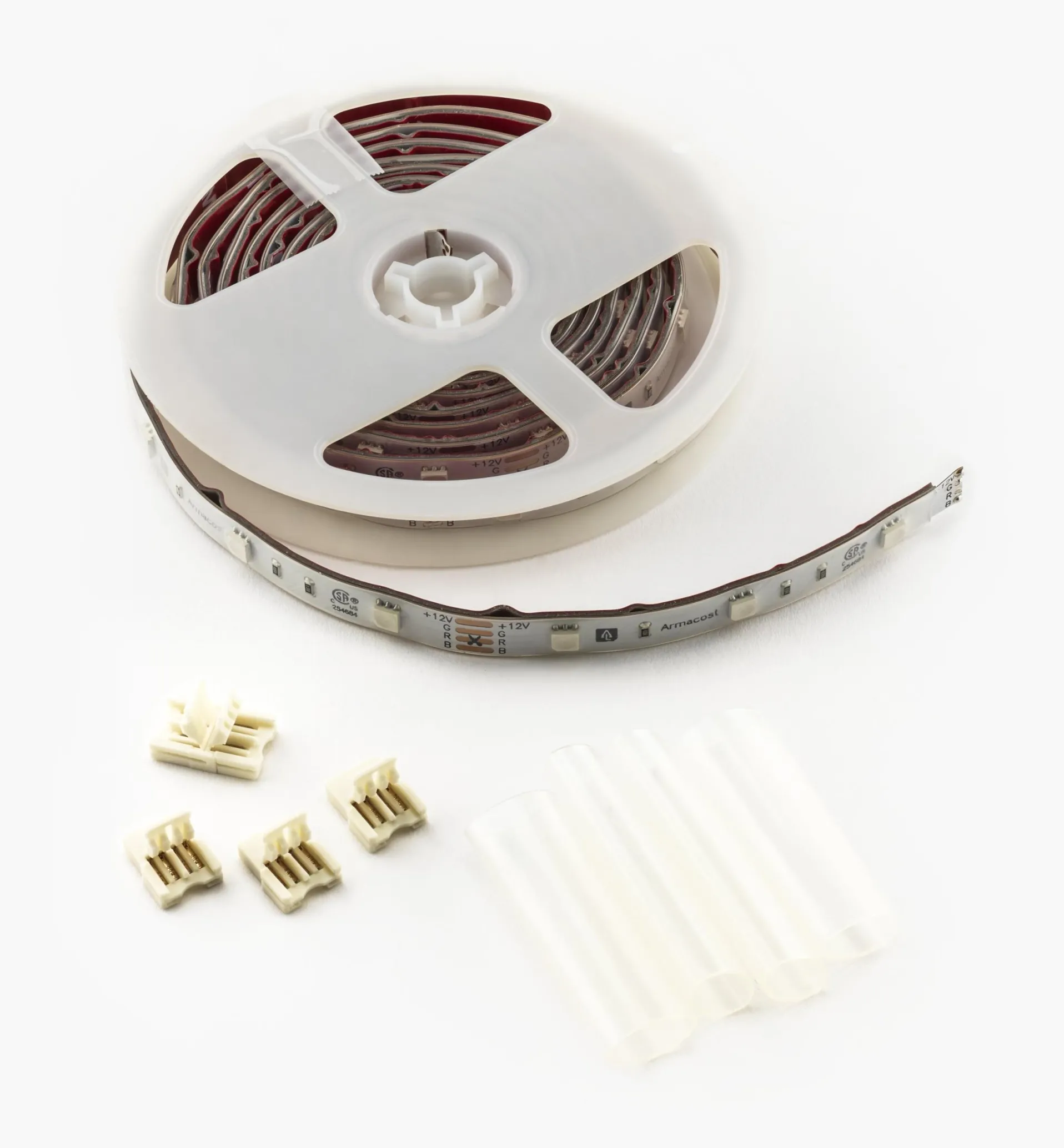 Lee Valley Outdoor/Wet Location Color-Controlled (RGB) LED Tape Light Kit (12V)