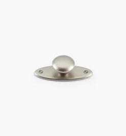 Lee Valley Oval Plate Knob With Escutcheon