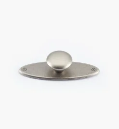 Lee Valley Oval Plate Knob With Escutcheon