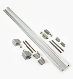 Lee Valley Overlay Bypass Sliding Door Hardware