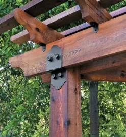 Lee Valley Ozco Post-to-Beam Brackets For Outdoor Structures