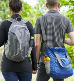 Lee Valley Packable Backpack & Shoulder Bag Set