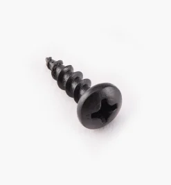 Lee Valley Pan-Head Black Steel Screws