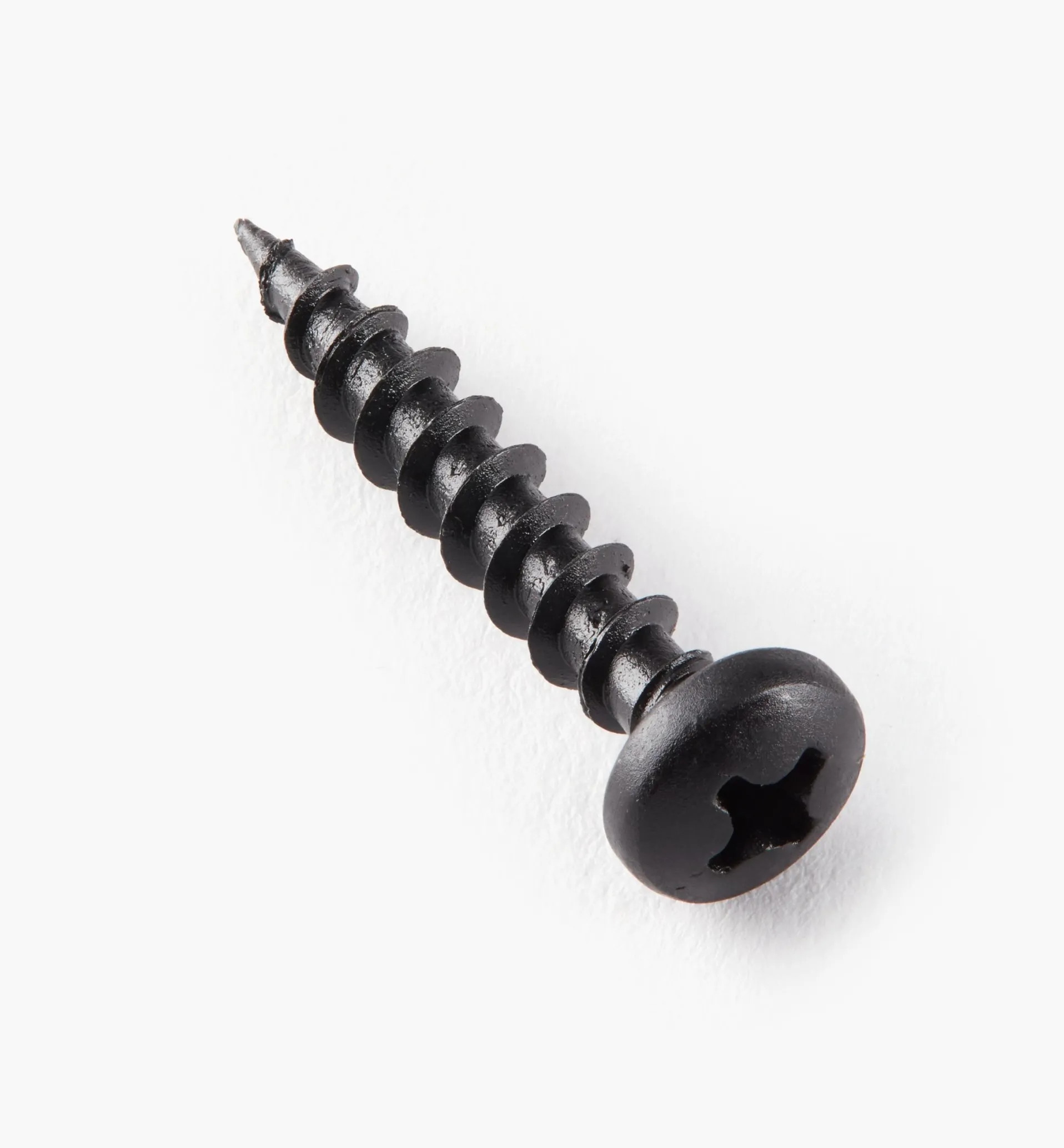 Lee Valley Pan-Head Black Steel Screws