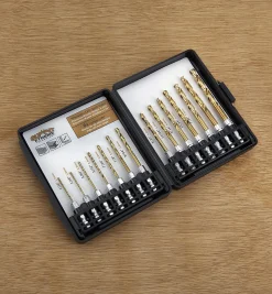 Lee Valley 14-Pc. Hex-Shank Twist Bit Set