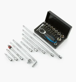 Lee Valley 38-Pc. Homeowner's Socket Wrench Extension Kit